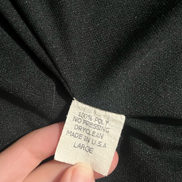 Black, White, and Grey Midi Pleated Work Skirt with Tool Lining! - Picture 6 of 8